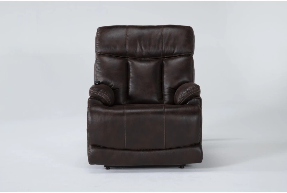Clive Brown Power Lift Recliner With Power Headrest And Lumbar