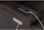 Garrett Walnut Power Zero Gravity Recliner with Power Headrest, Lumbar & USB - Detail