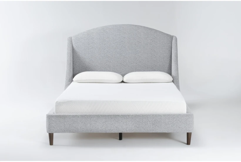 Ciara Queen Upholstered Platform Bed - 360