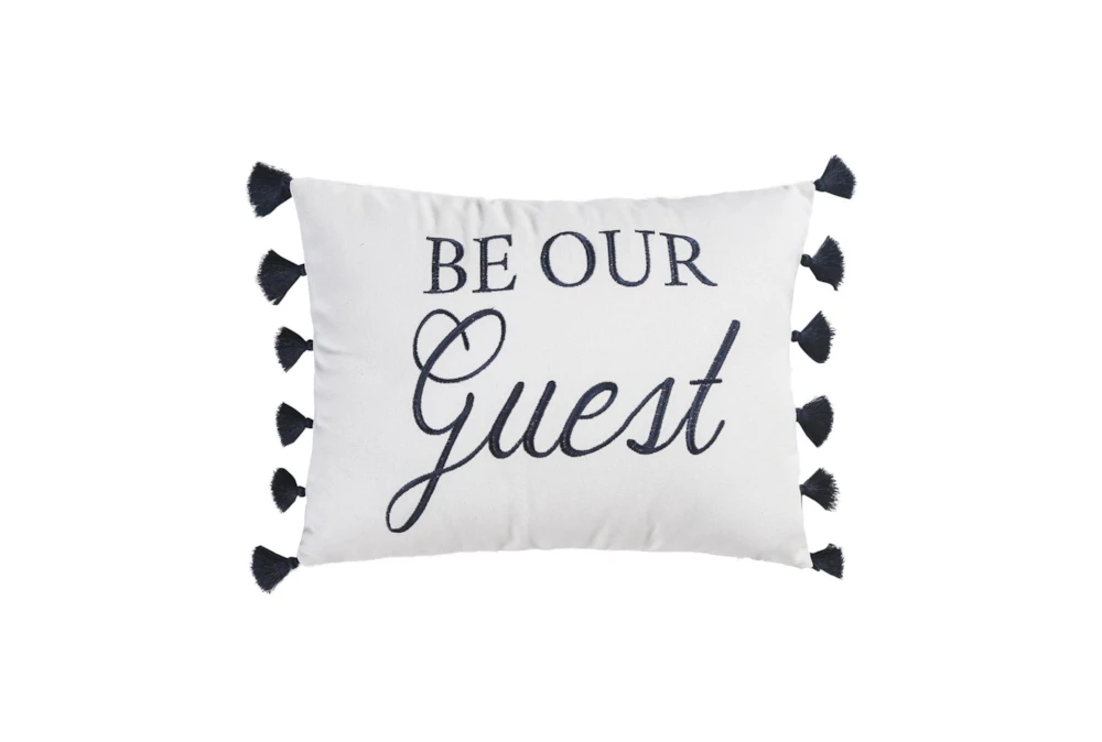 14X18 Be Our Guest Pillow