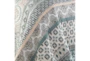 King Quilt-3 Piece Set Reversible Medallion Stripes To Mini Medallions - Detail