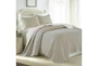 Full/Queen Quilt-3 Piece Set Cross Stitch Taupe - Room