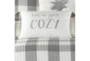 16X20 Farmhouse Let'S Get Cozy Tassel Pillow - Detail