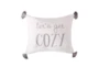 16X20 Farmhouse Let'S Get Cozy Tassel Pillow - Signature