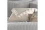 14X18 Waffle Textured Tassel Pillow - Detail