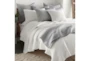 King Quilt-3 Piece Set Waffle White - Room