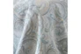 King Quilt-3 Piece Set Reversible Paisley Pattern To Ikat Stripe - Detail