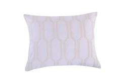 18X14 Embroidered Pattern Decorative Pillow