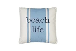 20X20 Decorative Beach Life Pillow