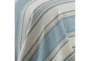 Twin Quilt-3 Piece Set Reversible Stripes To Sea Horse Print  - Detail