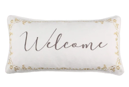 12X24 Decorative Welcome Pillow