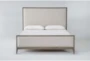 Corina King Upholstered Panel Bed - Signature