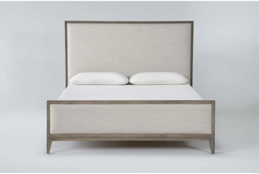 Corina Queen Upholstered Panel Bed
