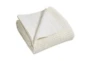 Waffle Quilted Throw White - Signature
