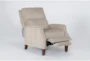 Shawn Putty Push Back Recliner - Side