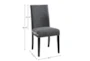 Crispin Granite Dining Chair - Detail