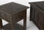 Grant 3 Piece Coffee Table With Wheels Set - Detail