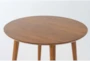 Alton Cherry 42" Round Mid-Century Counter Table - Detail