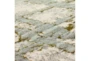 Rug-8'X10' Gabrielle Distressed Grid Gold - Material