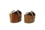 Brown Leather Magazine Holder Set Of 2 - Material