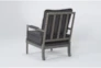 Abbot Charcoal Accent Chair - Side