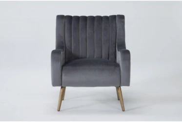 Cassia Charcoal Accent Chair