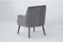 Chatou Charcoal Accent Chair - Side
