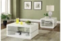 Callan Glass Coffee Table With Storage - Room