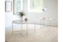 Juliana Round Marble End Table - Room