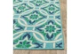 2'3"X7' 6" Outdoor Rug-Meaza Geometric - Detail
