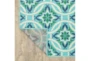 2'3"X7' 6" Outdoor Rug-Meaza Geometric - Detail
