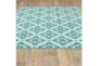 3'7"X5'6" Outdoor Rug-Meaza Geometric - Detail