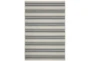 3'3"X5'0" Outdoor Rug-Spruce Stripe Cobalt & Grey - Signature