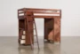 Sedona Wood Loft Bed With 2 Desks & Ladder - Detail