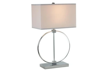 27" Table Lamp With Night Light