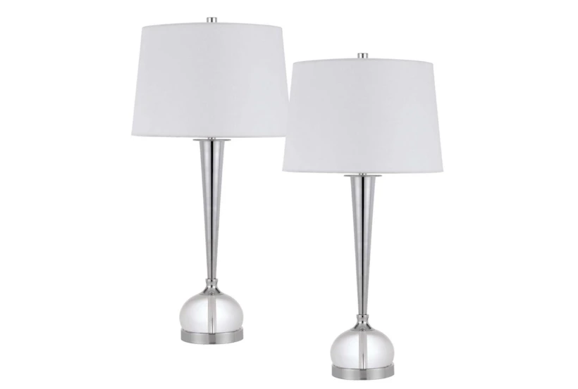 30" Crystal Table Lamp Set Of 2 - 360