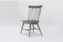 Edward Urban Grey Windsor Side Chair - Side