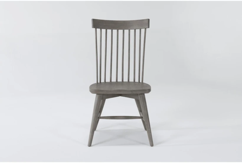Edward Urban Grey Windsor Side Chair - 360