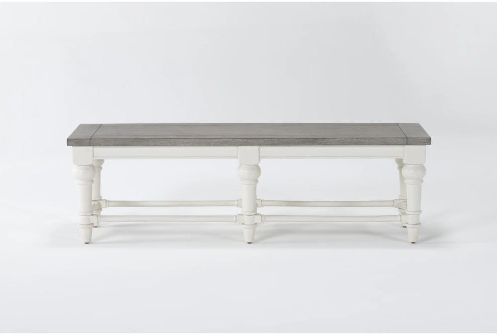 Edward 60" Two Tone Dining Bench