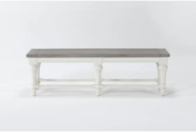 Edward Two Tone Dining Bench
