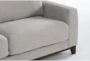 Amherst Cobblestone 113" Queen Sleeper Sectional With Left Arm Facing Chaise - Detail