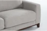 Amherst Cobblestone Sleeper Sectional With Left Arm Facing Chaise And Memory Foam Mattress - Detail