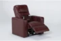 Sortino Red Home Theater Power Recliner With Table - Side
