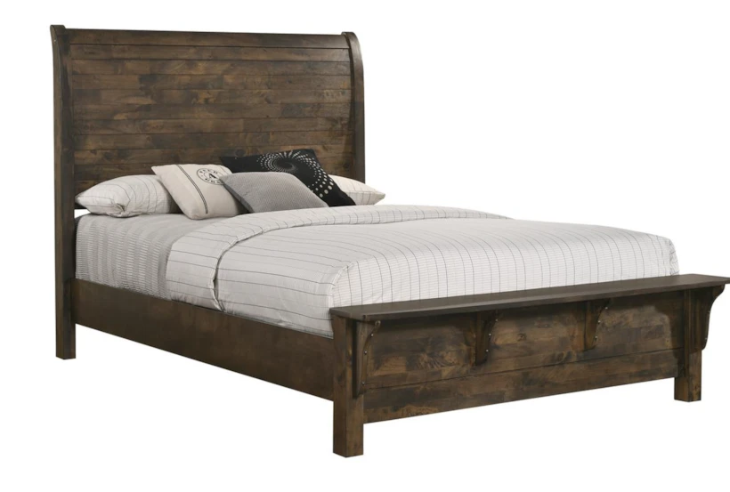 Dominick King Wood Panel Bed - 360