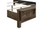 Dominick California King Wood Panel Bed - Detail