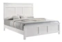 Juliana White Queen Wood Panel Bed - Signature