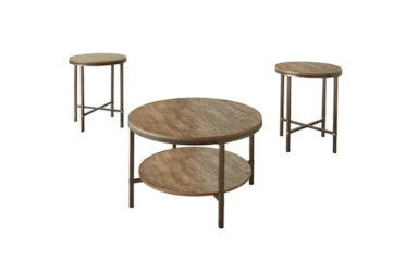 Sedona Silvershield 3 Piece Coffee Table Set