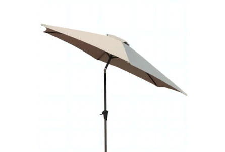 Market Outdoor Gray 9' Umbrella - Main