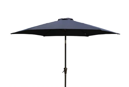 Market Outdoor Navy 9' Umbrella - Main