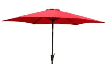 Market Outdoor Red 9 Foot Umbrella